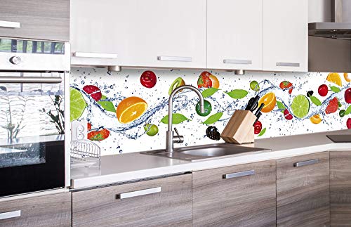 DIMEX Küchenrückwand Folie selbstklebend Obst | Klebefolie - Dekofolie - Spritzschutz für Küche | Premium QUALITÄT - Made in EU | 260 x 60 cm von DIMEX