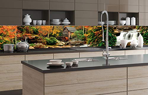 Dimex Küchenrückwand Folie selbstklebend SCHROTMÜHLE | Klebefolie - Dekofolie - Spritzschutz für Küche | Made in EU - 350 cm x 60 cm Dimex Küchenrückwand Folie selbstklebend SCHROTMÜHLE | Klebefolie - Dekofolie - Spritzschutz für Küche | Made in EU - 350 cm x 60 cm von Dimex