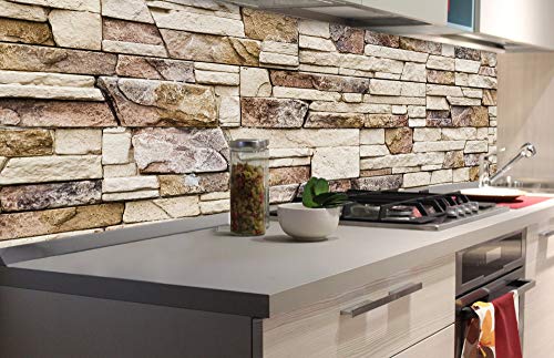 Dimex Küchenrückwand Folie selbstklebend STEINIGE Wand | Klebefolie - Dekofolie - Spritzschutz für Küche | Premium QUALITÄT - Made in EU | 180 cm x 60 cm Dimex Küchenrückwand Folie selbstklebend STEINIGE Wand | Klebefolie - Dekofolie - Spritzschutz für Küche | Premium QUALITÄT - Made in EU | 180 cm x 60 cm von Dimex