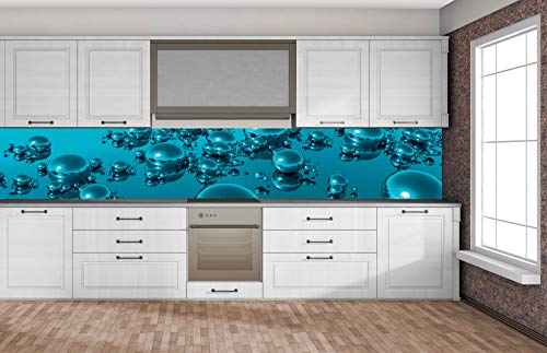 Küchenrückwand Folie selbstklebend TROPFEN | Klebefolie - Dekofolie - Spritzschutz für Küche | Made in EU - 350 cm x 60 cm von DIMEX