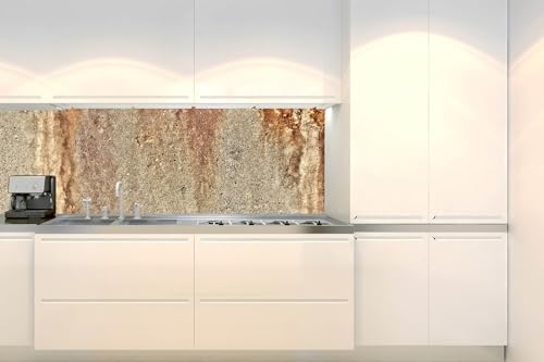 DIMEX Küchenrückwand Folie Selbstklebend ABGEBROCHENE BETONWAND I 180 x 60 cm | Klebefolie - Dekofolie - Spritzschutz für Küche | Made in EU von DIMEX