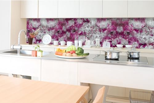DIMEX Küchenrückwand Folie Selbstklebend ABSTRAKTE KUNSTMALEREI 350 x 60 cm | Klebefolie - Dekofolie - Spritzschutz für Küche | Made in EU von DIMEX