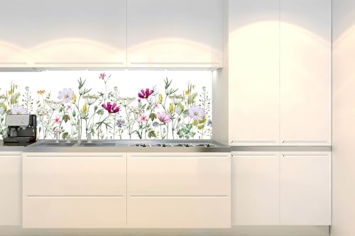 Küchenrückwand Folie Selbstklebend Blumen-Patchwork 180 x 60 cm | Klebefolie - Dekofolie - Spritzschutz für Küche | Made in EU Küchenrückwand Folie Selbstklebend Blumen-Patchwork 180 x 60 cm | Klebefolie - Dekofolie - Spritzschutz für Küche | Made in EU von Dimex