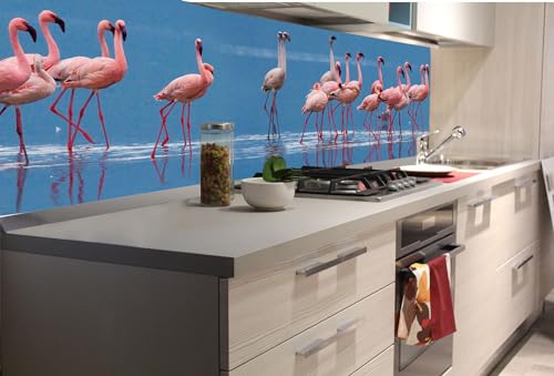 DIMEX Küchenrückwand Folie Selbstklebend Insel PRASLIN 180 x 60 cm | Klebefolie - Dekofolie - Spritzschutz für Küche | Made in EU von DIMEX