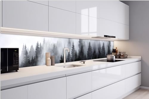 Dimex Küchenrückwand Folie Selbstklebend NEBLIG 420 x 60 cm | Klebefolie - Dekofolie - Spritzschutz für Küche | Made in EU von Dimex