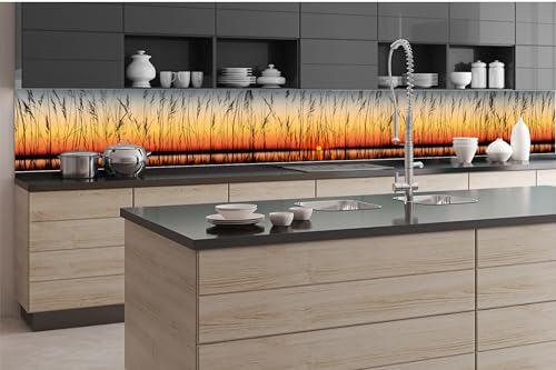 Dimex Küchenrückwand Folie Selbstklebend Schilf II 350 x 60 cm | Klebefolie - Dekofolie - Spritzschutz für Küche | Made in EU Dimex Küchenrückwand Folie Selbstklebend Schilf II 350 x 60 cm | Klebefolie - Dekofolie - Spritzschutz für Küche | Made in EU von Dimex
