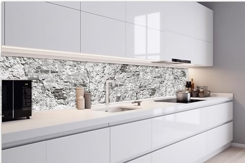 DIMEX Küchenrückwand Folie Selbstklebend TEXTUR DER Wand ALS Hintergrund 420 x 60 cm | Klebefolie - Dekofolie - Spritzschutz für Küche | Made in EU von DIMEX