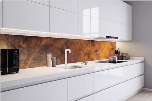 Dimex Küchenrückwand Folie Selbstklebend ZERKRATZTES Kupfer 420 x 60 cm | Klebefolie - Dekofolie - Spritzschutz für Küche | Made in EU Dimex Küchenrückwand Folie Selbstklebend ZERKRATZTES Kupfer 420 x 60 cm | Klebefolie - Dekofolie - Spritzschutz für Küche | Made in EU von Dimex