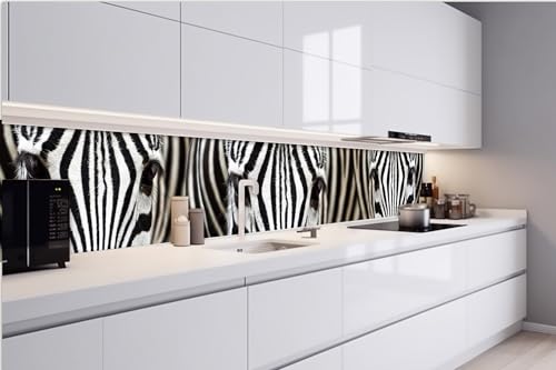 Dimex Küchenrückwand Folie Selbstklebend Zebra 420 x 60 cm | Klebefolie - Dekofolie - Spritzschutz für Küche | Made in EU Dimex Küchenrückwand Folie Selbstklebend Zebra 420 x 60 cm | Klebefolie - Dekofolie - Spritzschutz für Küche | Made in EU von Dimex