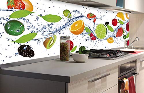 DIMEX Küchenrückwand Folie selbstklebend Obst | Klebefolie - Dekofolie - Spritzschutz für Küche | Premium QUALITÄT - Made in EU | 180 x 60 cm von DIMEX