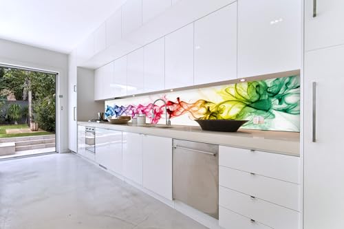 DIMEX Küchenrückwand Folie selbstklebend Rauch | Klebefolie - Dekofolie - Spritzschutz für Küche | Made in EU - 420 cm x 60 cm von DIMEX