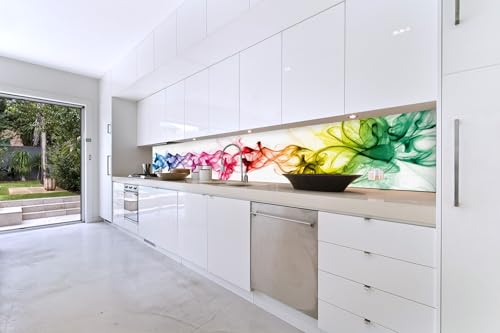 Dimex Küchenrückwand Folie selbstklebend Rauch | Klebefolie - Dekofolie - Spritzschutz für Küche | Made in EU - 420 cm x 60 cm von Dimex