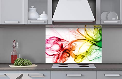 Dimex Küchenrückwand Verbundplatte Rauch 60 x 40 cm | Spritzschutz Küche für Herd Spüle | Premium Qualität, Acrylglas - Plexiglas, Stärke 5 mm - Made in EU | Inklusive Kleber von Dimex