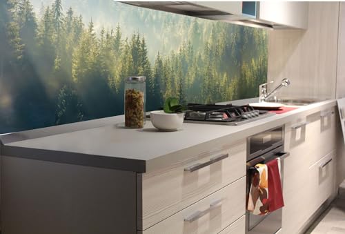 Dimex Küchenrückwand Folie Selbstklebend Nebel ÜBER DEM Wald 180 x 60 cm | Klebefolie - Dekofolie - Spritzschutz für Küche | Made in EU Dimex Küchenrückwand Folie Selbstklebend Nebel ÜBER DEM Wald 180 x 60 cm | Klebefolie - Dekofolie - Spritzschutz für Küche | Made in EU von Dimex