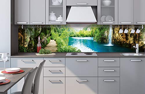 Küchenrückwand Verbundplatte ENTSPANNUNG IM Wald 260 x 60 cm | Spritzschutz Küche für Herd Spüle | Premium Qualität, Alu Dibond, Stärke 3 mm - Made in EU | Inklusive Kleber Küchenrückwand Verbundplatte ENTSPANNUNG IM Wald 260 x 60 cm | Spritzschutz Küche für Herd Spüle | Premium Qualität, Alu Dibond, Stärke 3 mm - Made in EU | Inklusive Kleber von Dimex