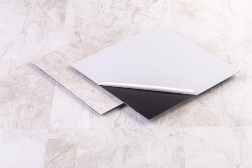 PVC Bodenbelag Vinylboden Selbstklebend MARMOR COIMBRA - 30,48 x 30,48 cm (22Stk./2,04 m²) - Selbstklebende Vinylplanken, Laminat Dielen – Gewaschen, Rutschfest, Wasserfest von Dimex