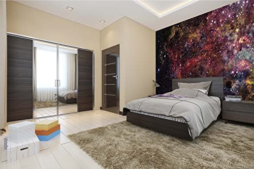 Vlies Fototapete GALAXIE IM DUNKELN 375 x 250 cm (inkl. Kleister) - Vlies Tapete, Wandtapete, Wandbilder - Tapete für Wohnzimmer Schlafzimmer, Büro, Küche - Montagefertig von DIMEX