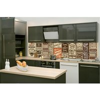 Dimex Küchenrückwand Folie Selbstklebend Schwarz-Weißes Gras Dimex Küchenrückwand Folie Selbstklebend Schwarz-Weißes Gras von DIMEXArt