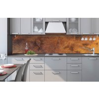 Dimex Küchenrückwand Folie Selbstklebend Scratched Copper von DIMEXArt