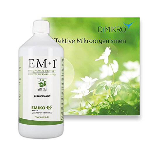 EM1 Urlösung Emiko + Broschüre über Effektive Mikroorganismen DIMIKRO (1L) von DIMIKRO