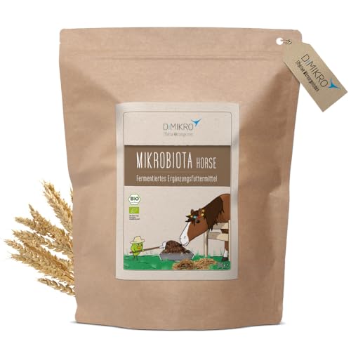 Ergänzungsfutter für Pferde - fermentiert - Mikrobiota Horse - natürlich und verträglich (3 kg) von DIMIKRO