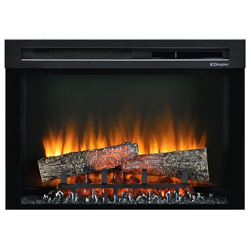 Dimplex Elektrokamin Einsatz XHD 28'' /71cm - Wandkamin - Elektrokamin mit Heizung - 1400W - LED Optiflame Flammeneffekt - Zuschaltbare Heizleistung - Inklusive Fernbedienung von DIMPLEX