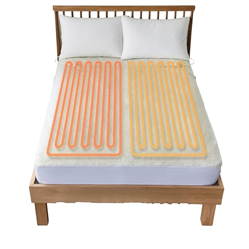 Dimplex DXMCSKD Maschinenwaschbarer Fleece-Matratzenbezug mit doppelter Kontrolle und extra Fußwärme, Super-Kingsize-Bett Dimplex DXMCSKD Maschinenwaschbarer Fleece-Matratzenbezug mit doppelter Kontrolle und extra Fußwärme, Super-Kingsize-Bett von DIMPLEX