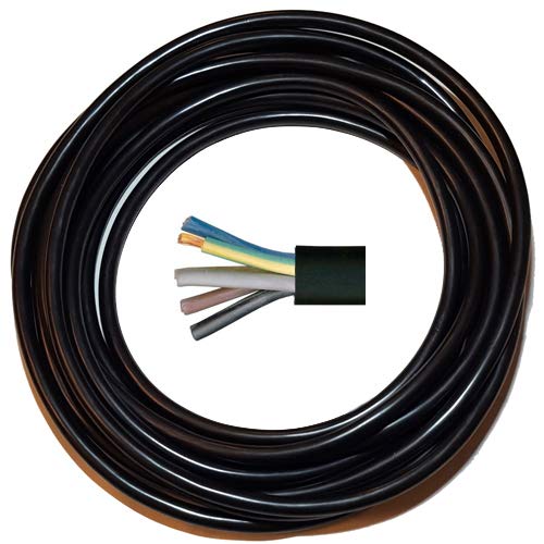 10,5m Neopren Kabel für Klimaanlage 10,5m x 5x1-5mm² Klimagerät Verlängerungskabel von DIMSTAL