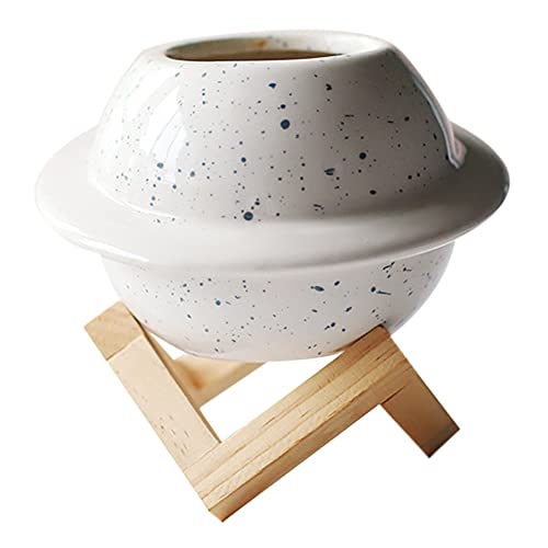 DINESA New Keramik Topf Sukkulenten Töpfe Balkon Dekorationen Schreibtisch Dekor Mini Blumentopf Garten 1 von DINESA