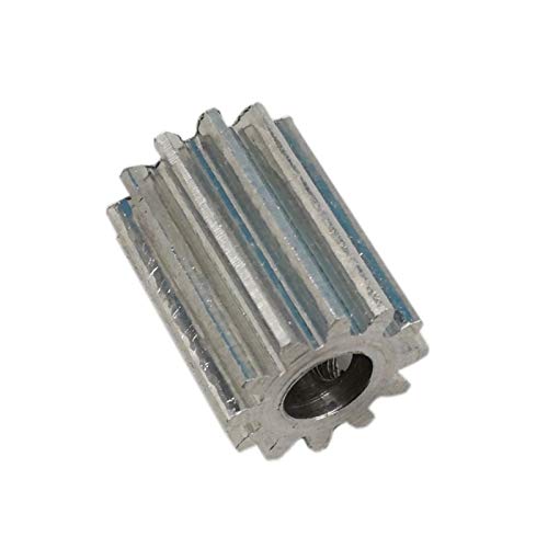 DINGGUANGHE-CUP Dauerhaft 10T-19T Aluminiumlegierungsgetriebe 1 Modul-Bearbeitung von zylindrischen Metallpräzision Modularer Zahnrad mit 1m 10 Zähne bis 19 Zähne (Number of Teeth : 12 Teeth 7mm) von DINGGUANGHE-CUP
