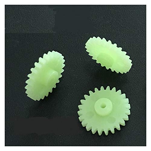 DINGGUANGHE-CUP Dauerhaft 241.5A 0.5m Gänge Rad 24 Zähne Bohrung 1,5 mm dicht Für Modellmotor Teile Ritzel Zubehör 10 stücke (Hole Diameter : 1.5mm Tight, Number of Teeth : 24 Teeth) von DINGGUANGHE-CUP
