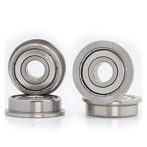 DINGGUANGHE-CUP Flanschlager SF608ZZ-Flanschlager 8x22x7mm 4pcs doppelt abgeschirmten Edelstahl Flansch SF608 Z Zz Kugellager SF608-2Z F608 ZZ Industrielle Produkte von DINGGUANGHE-CUP