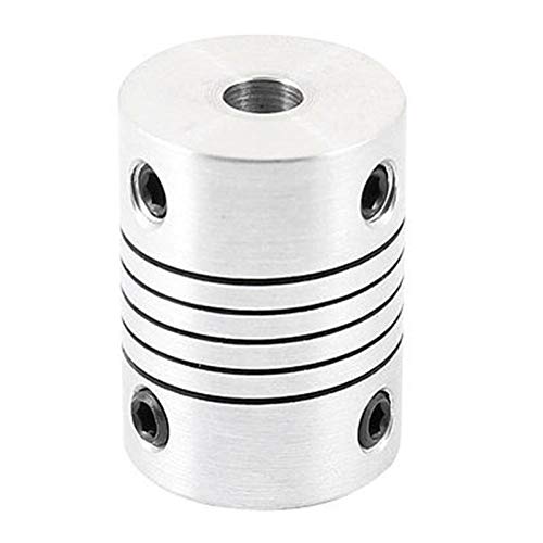 DINGGUANGHE-CUP Kuppler 1pc D18L25 for CNC-Motor-Helical Wellenkoppler Strahlkupplung Connect Encoder Metall (Inner Diameter : 8 x 6 point35 mm) von DINGGUANGHE-CUP