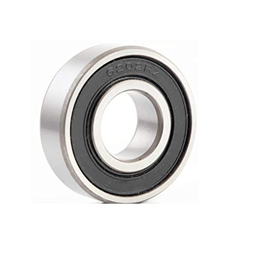 DINGGUANGHE-CUP Power Transmission Produkte 2 stücke 6202rz Präzisionsstufe Tiefnutkugellager 15x35x11mm 6202-rz Kugellager von DINGGUANGHE-CUP