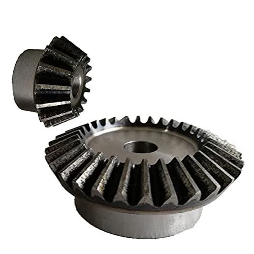 Dauerhaft 1: 3 Kegelrad 2 MODULUS 20 Zahnloch 10mm + 60 Zähne Innenloch12mm 90 Grad Antrieb Kommutierung Stahlräder ( Hole Diameter : 10mm with 12mm , Number of Teeth : 20Teeth with 60Teeth ) von DINGGUANGHE-CUP