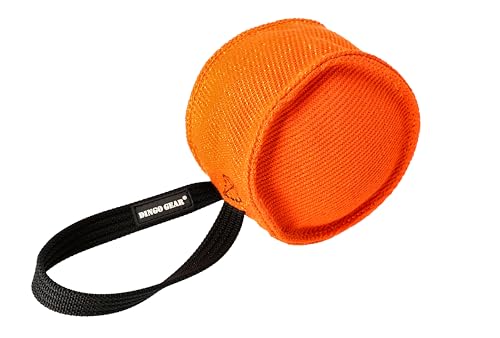 Dingo Gear Beißwurst,Berta'' mit 1 Griff #14cm Dicke 8 cm aus französischem Material (Nylcott) für Hundetraining K9 IGP IPO Obedience Schutzhund Hundesport Orange S00094 von DINGO GEAR WWW.DINGOGEAR.COM 1977