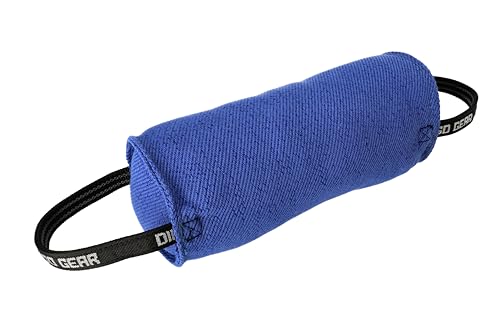 Dingo Gear Beißwurst,Berta'' mit 2 Griff #14cm Länge 30 cm aus französischem Material (Nylcott) für Hundetraining K9 IGP IPO Obedience Schutzhund Hundesport Blau S00097 von DINGO GEAR WWW.DINGOGEAR.COM 1977