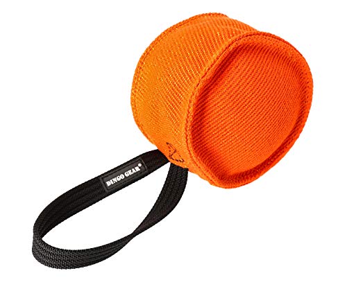 Dingo Gear Beißwurst,Berta'' mit 1 Griff #14cm Dicke 8 cm aus französischem Material (Nylcott) für Hundetraining K9 IGP IPO Obedience Schutzhund Hundesport Orange S00094 von DINGO GEAR WWW.DINGOGEAR.COM 1977