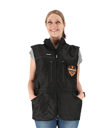 Dingo Gear Trainingsweste mit Kapuze reflektierenden Elementen Mehreren funktionalen Taschen Ganzjahres handgefertigt aus Polyester und Mesh entwickelt für Hundetraining Große XL Schwarz S01509 Dingo Gear Trainingsweste mit Kapuze reflektierenden Elementen Mehreren funktionalen Taschen Ganzjahres handgefertigt aus Polyester und Mesh entwickelt für Hundetraining Große XL Schwarz S01509 von DINGO GEAR WWW.DINGOGEAR.COM 1977