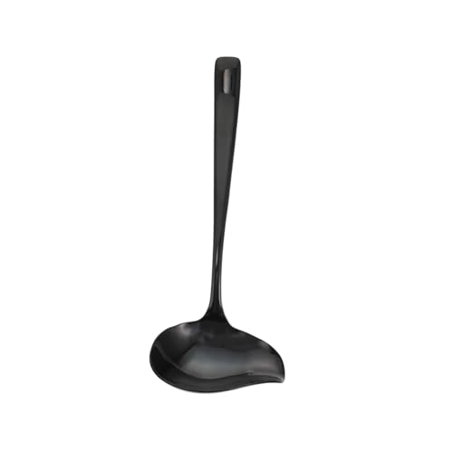 DINHEAROM 1 Stück Entenschnabellöffel mit Langem Griff Saucentableware für Stilvolles Servieren von Saucen und Suppen Schwarz DINHEAROM 1 Stück Entenschnabellöffel mit Langem Griff Saucentableware für Stilvolles Servieren von Saucen und Suppen Schwarz von DINHEAROM