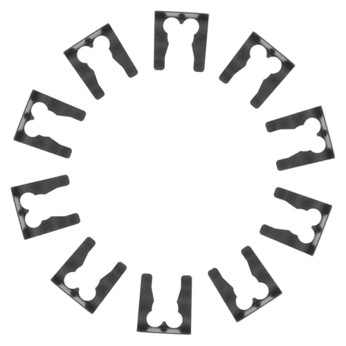 DINHEAROM 10 Stück Teiliges Bremsleitung Clips Robuste Eisenhalter für Parkbremse Kabel Einfache Installation für Auto Kabelmanagement und Reparaturen von DINHEAROM