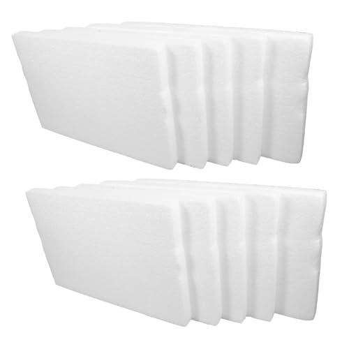 DINHEAROM 10 Stück Teiliges Verstärktes Schaumstoff als Stoßdämpfende Verpackungseinlage für Empfindliche Geruchlos Zuschneidbar für Sicheren Versand und Paketpolsterung von DINHEAROM