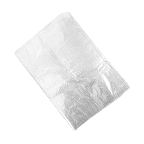 DINHEAROM 100Stücke PVC Wärmeschrumpfbeutel Transparente Schrumpffolie für Lagerung Verpackung Wiederverwendbar Dichtungsleistung Vielseitig Einsetzbar von DINHEAROM