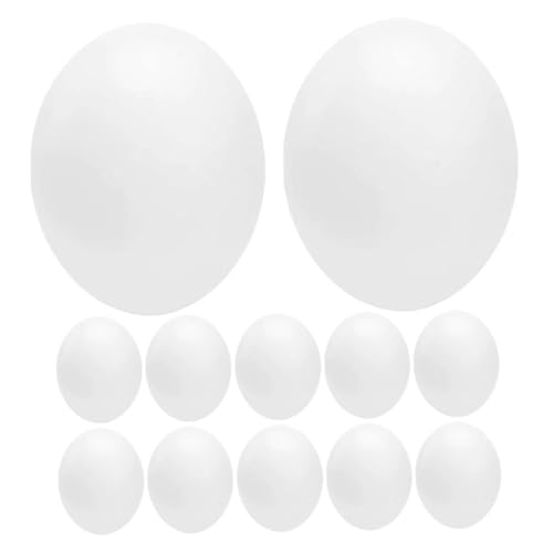 DINHEAROM 12 Stück Teiliges Weiße Kunststoff Eier Verschleißfest Simulation von Vogeleiern zur Brutunterstützung Naturgetreu Geformt für Papageien Tauben zur Nachahmung Natürlicher DINHEAROM 12 Stück Teiliges Weiße Kunststoff Eier Verschleißfest Simulation von Vogeleiern zur Brutunterstützung Naturgetreu Geformt für Papageien Tauben zur Nachahmung Natürlicher von DINHEAROM