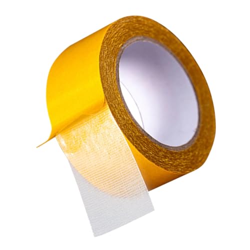 DINHEAROM 1Rolle Doppelseitiges Klebeband Starkes Textilklebeband für Hohe Beanspruchung für Dekorationen Teppichfixierungen Hinterlässt Rückstände Robust DINHEAROM 1Rolle Doppelseitiges Klebeband Starkes Textilklebeband für Hohe Beanspruchung für Dekorationen Teppichfixierungen Hinterlässt Rückstände Robust von DINHEAROM