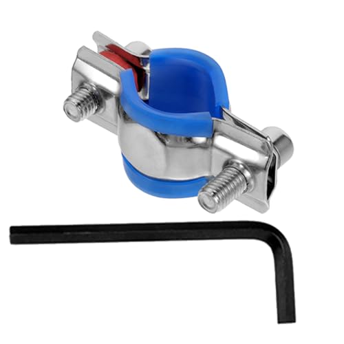 DINHEAROM Bürostuhlschoner Gegen Einsinken Stuhlstopper Mit Höhenverstellung Ersatz Für Stuhlschoner Bürostuhlklemme Aus Edelstahl Und Gummi Einfach Zu Montieren von DINHEAROM