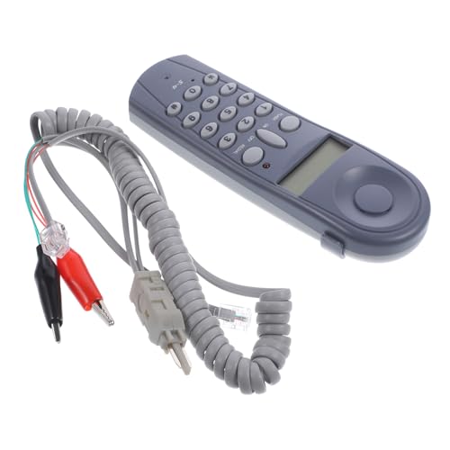DINHEAROM 1Satz Telefonkabeltester mit Anschlüssen Telefontester für Einfache Installation Vielseitig Einsetzbar im Büro Zuhause Industrie Datum DINHEAROM 1Satz Telefonkabeltester mit Anschlüssen Telefontester für Einfache Installation Vielseitig Einsetzbar im Büro Zuhause Industrie Datum von DINHEAROM