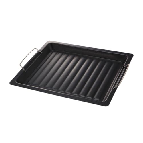 DINHEAROM 1Stück Antihaft Grill Backform aus Schwerem für Perfektes Grillen und Backen im Freien Leicht und Kompakt für Picknick und Gartenpartys von DINHEAROM
