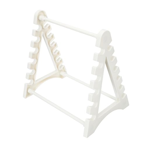 DINHEAROM 1Stück Multifunktions Testrohr Rack aus Hochwertigem Robustes Thermometer Pipettenregal für Labor Schule Zuhause Stabil Langlebig Trapezförmiges von DINHEAROM