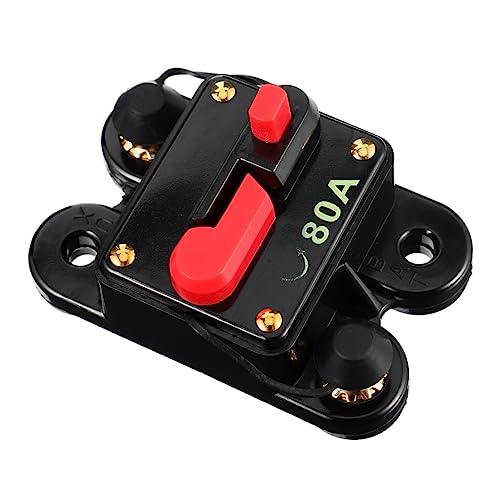 DINHEAROM 1Stück Selbstwiederherstellbarer Auto Leistungsschalter Automatischer Sicherungswiederherstellungsschutz Installieren Hochtemperaturbeständig für Audio von DINHEAROM